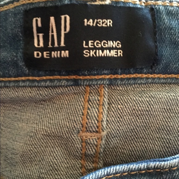 GAP blue camo jeans - Picture 9 of 10